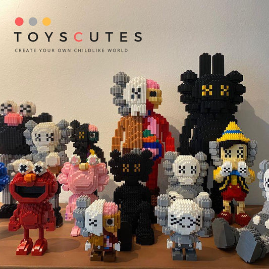 カウズ KAWS Dissected Companion TOY ナノブロック互換性ブロック