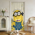 Minions：Room Divider Curtain のれん 間仕切り 冷気 遮断 保温 0702-2-1