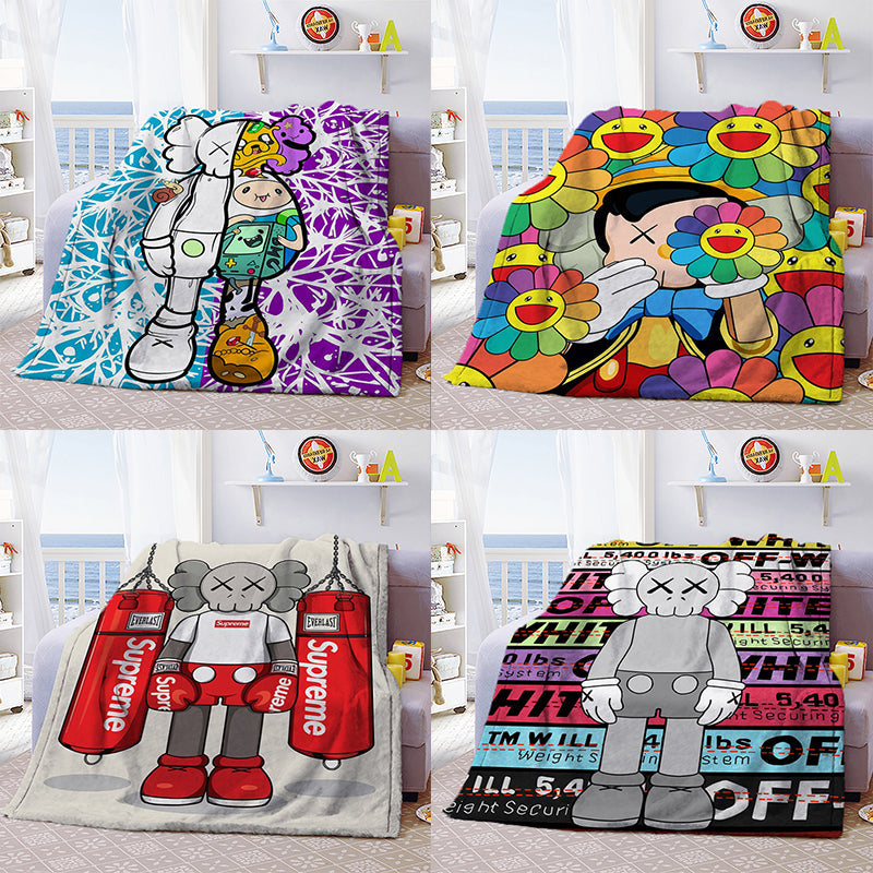 Blanket 毛布 ブランケット スワンネル3wayひざ掛け 922-1-24
