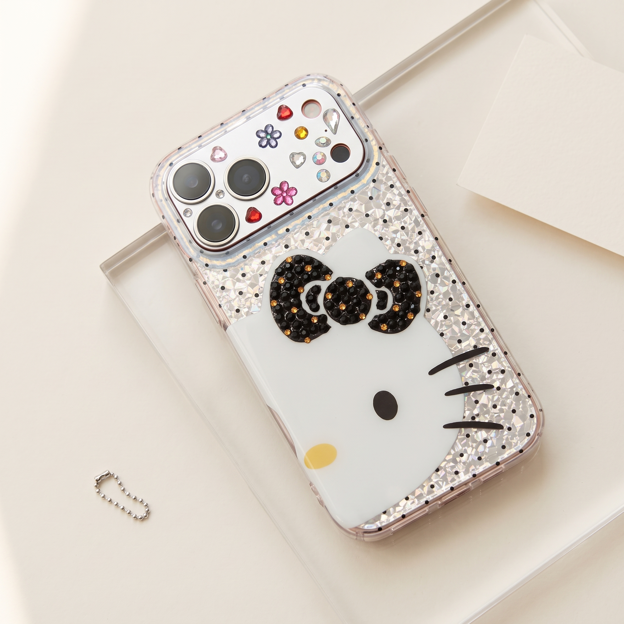 Crystal Atelier iPhoneケース カメラ保護フィルム 26813-10