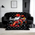 Blanket 毛布 ブランケット スワンネル2wayひざ掛け0805-6-3