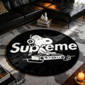 Bedroom Mat ラグ 円形 短毛 0212-1-3