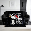 Blanket 毛布 ブランケット スワンネル2wayひざ掛け 097-1-1