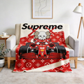 Blanket 毛布 ブランケット スワンネル2wayひざ掛け260527-37