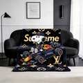 Blanket 毛布 ブランケット スワンネル2wayひざ掛け260527-40