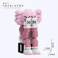 カウズ KAWS  Passing Through ピンク ナノブロック互換性ブロック
